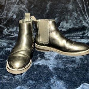 Men’s Thursday black leather boots